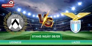 Nhận Định Udinese Vs Lazio - 01h45 Ngày 08/09 Serie A